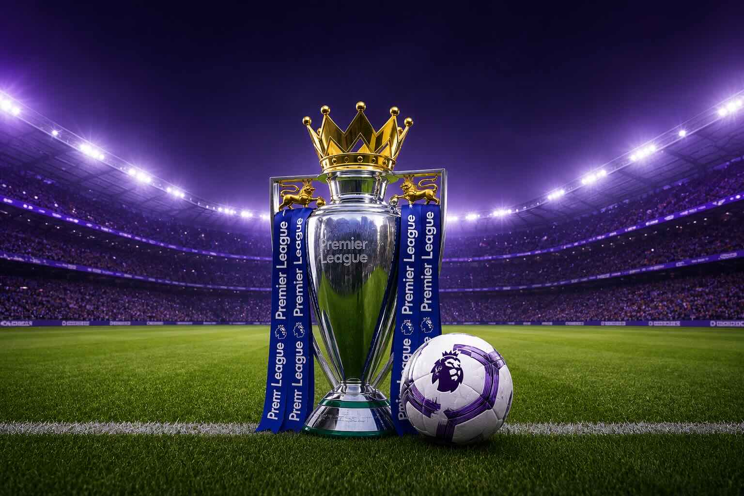Premier League trophy